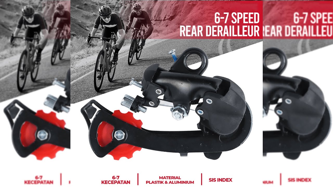 Pratinjau video produk TaffSPORT Apex 6-7 Speed Rear Derailleur - ZT50