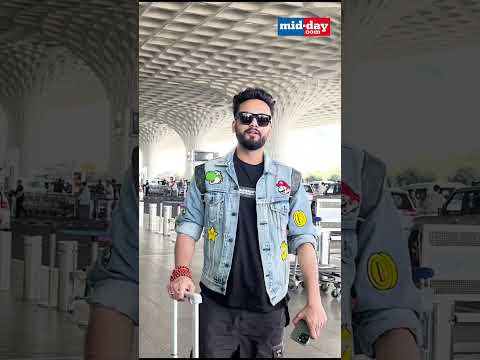 Bigg Boss OTT Winner Elvish Yadav Spotted at Mumbai Airport