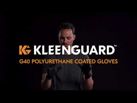 Cualidades de guante de poliuretano G40 Kleenguard