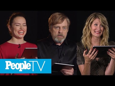 Kids Interview The 'Star Wars: The Last Jedi' Cast With Daisy Ridley, Mark Hamill & More | PeopleTV