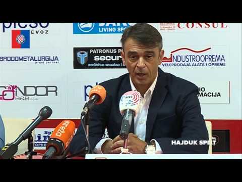 Coach Burić after game against RNK Split