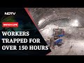 Uttarkashi Tunnel Collapse News LIVE |Workers Trapped In Tunnel For Over 150 Hours, Families Anxious
