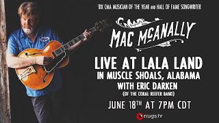 Mac McAnally LIVE from Muscle Shoals, AL