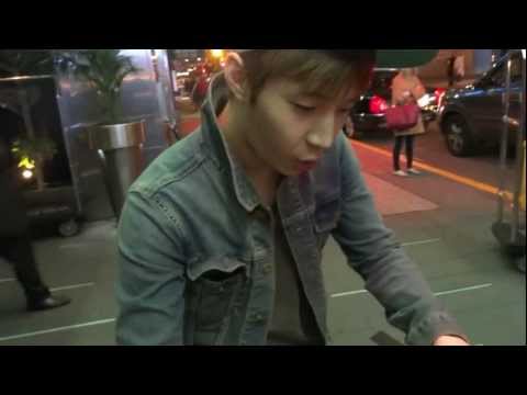 Henry (Super Junior) Outside Of W Hotel