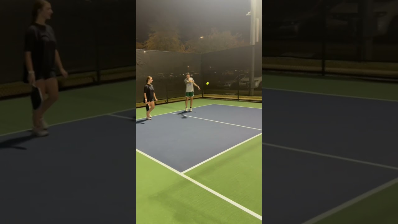 Always Have To Hit It Hard When The Ball Is High!