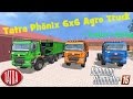 Tatra Phonix 6x6 Agro Truck + Trailer + Dolly