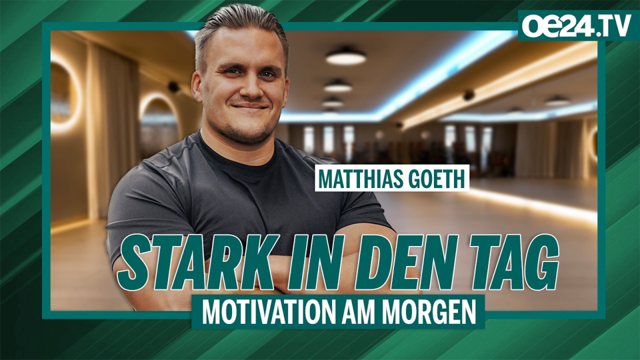 121 "Stark in den Tag" - die neue Fitness-Show: Montag bis Freitag mit Host Matthias Göth
