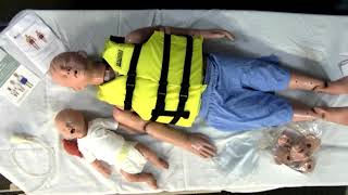 Maniqu&iacute; de rescate en el agua adulto, 165 cm, 1021970, Maniqu&iacute;es de pr&aacute;ctica de salvamento acu&aacute;tico (Video)