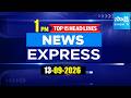 1PM  News Express | TOP 15 Headlines Today | Sakshi Telugu News | 13-09-2026 | @SakshiTV​