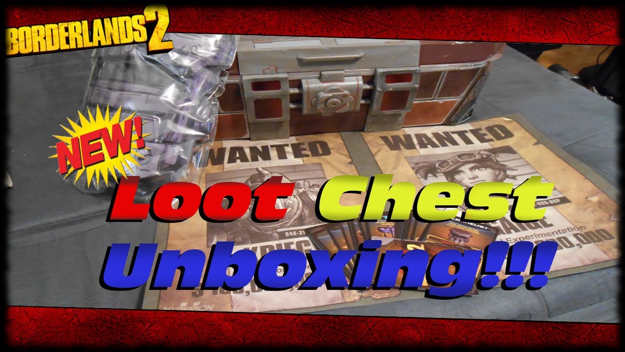 Borderlands 2 Diamond Plate Loot Chest Unboxing & Review! - YouTube