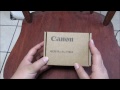 Canon ELPH 115 IS Reburbished Unboxing!!!