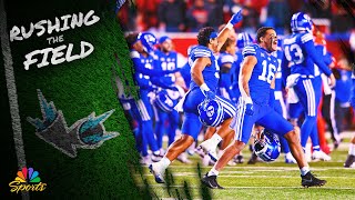 Kansas Jayhawks vs. BYU Cougars Week 12 college football preview | Rushing the Field | NBC Sports