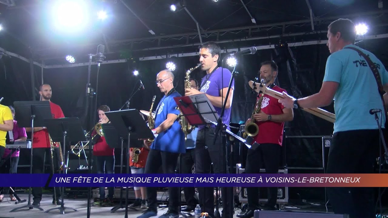 Yvelines | Une fête de la musique pluvieuse mais heureuse à Voisins-le-Bretonneux