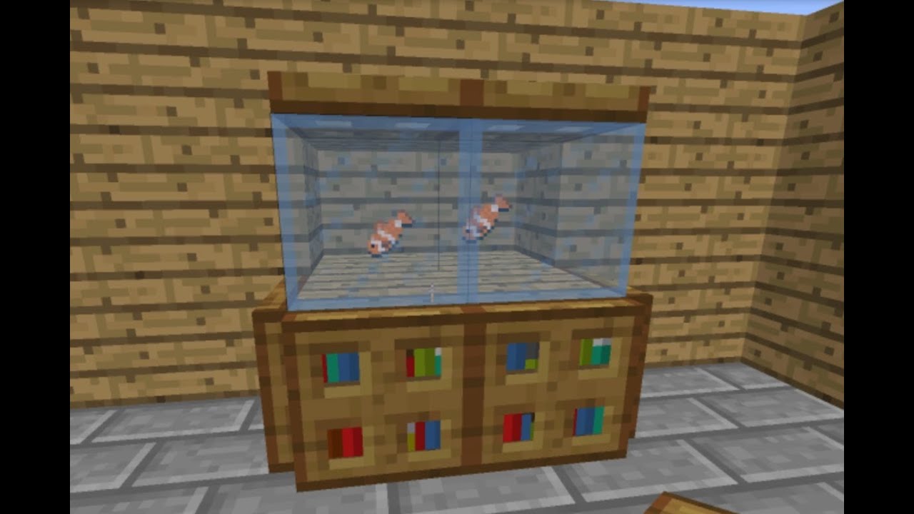 How To Build A Fish Tank In Minecraft