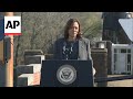 Vice President Kamala Harris reiterates call for Mideast cease-fire
