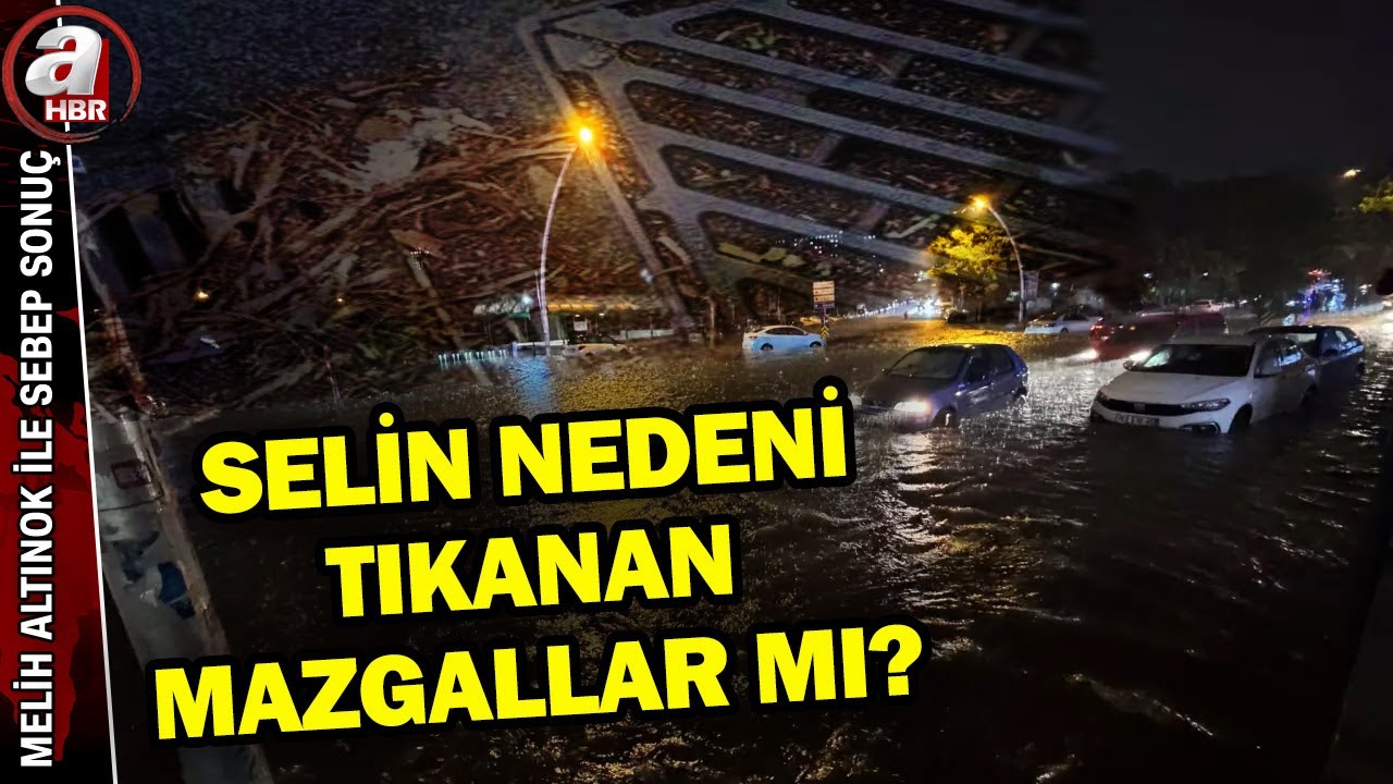 Ankara'da sel! Sorunun nedeni tıkanan mazgallar mı? | A Haber