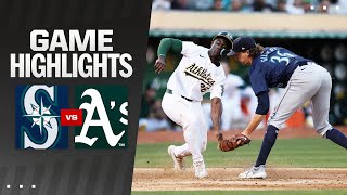 Mariners vs. A's Game Highlights (6/5/24) | MLB Highlights