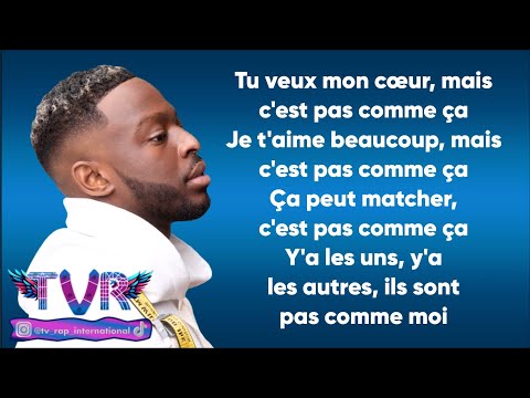 Dystinct ft. DADJU - Pas comme ça (Paroles/Lyrics)