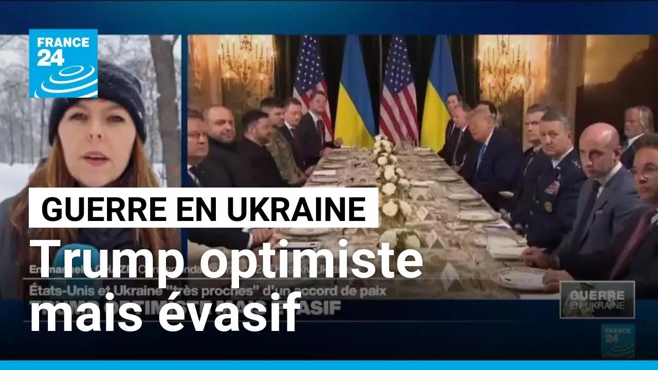 Guerre en Ukraine : Trump se dit plus près que jamais d'un accord de paix, sans annonce concrète