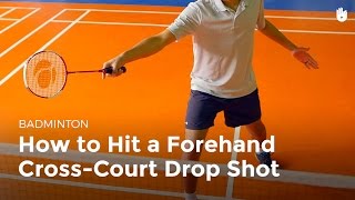 How to Hit a Backhand Overhead Drop Shot - How to Play Badminton | Sikana