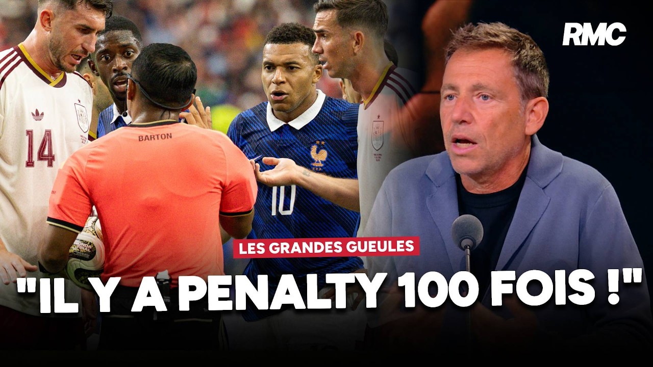 "Il y a penalty 100 fois ! Se défausser sur l'arbitrage, c'est souvent une preuve de lâcheté"