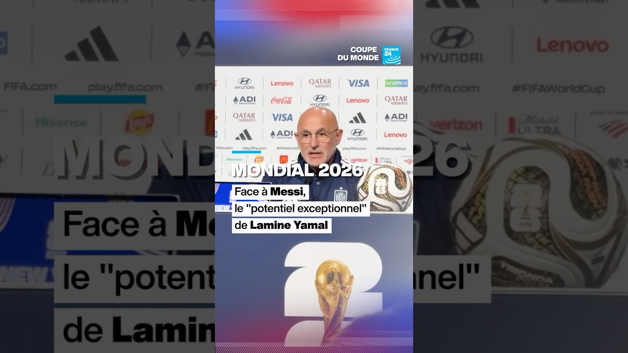 #Mondial2026 : face à #Messi, le "potentiel exceptionnel" de #LamineYamal • FRANCE 24