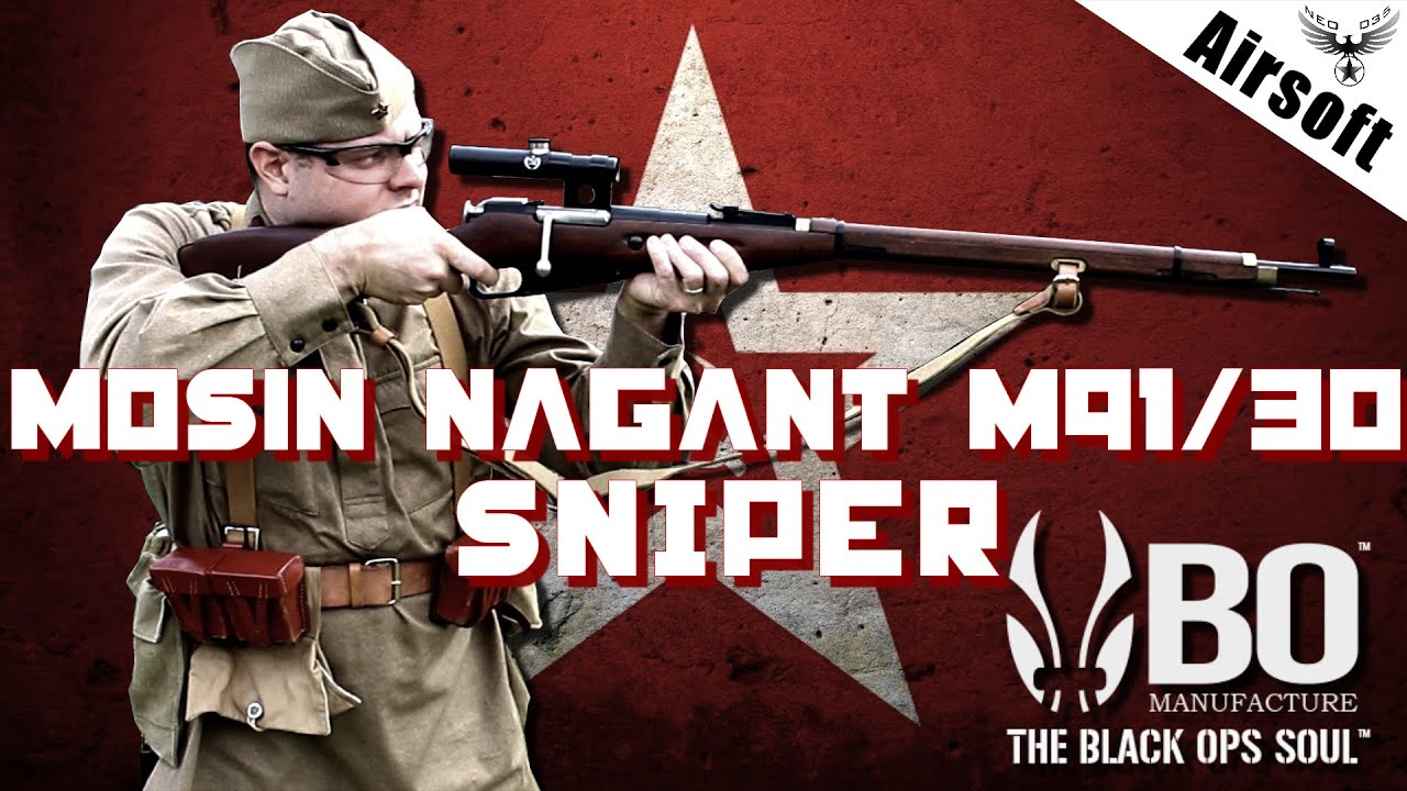 ? Mosin Nagant Sniper BO Manufacture (PPS) - REVIEW AIRSOFT