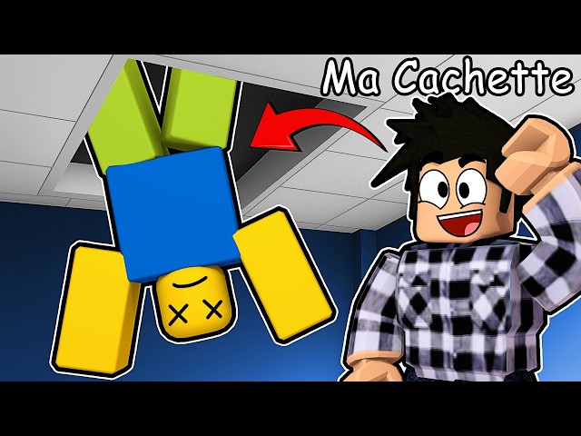 TROUVER DES CACHETTES IMPOSSIBLES POUR CACHER LE CORPS DANS ROBLOX...