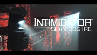 CHAUVET DJ INTIMIDATOR SCAN 305 IRC 60W LED Scanner Effect Light in action - learn more