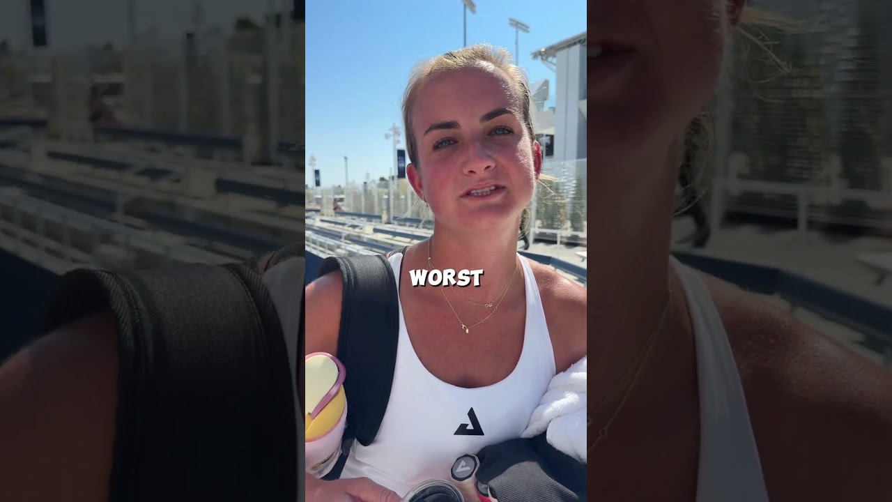 Kate Fahey was excited to move on after this pickleball win 👏🔥