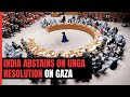 Israel Hamas War: Why India Stayed Away From UN Vote On Israel-Gaza War