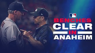 Benches clear in Anaheim between 'Stros and Angels