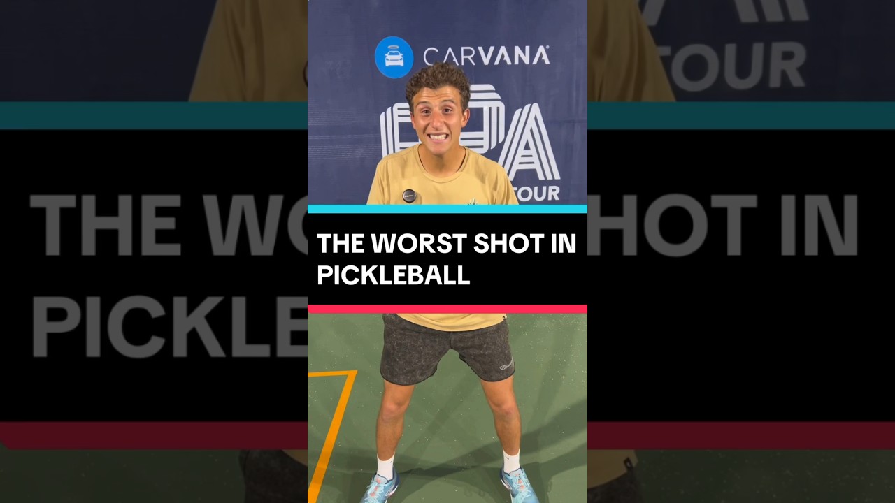 AVOID doing this Pickleball SHOT #pickleball #pickleballtips #shorts