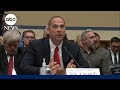 Former US intelligence official David Grusch gives opening statement in UAP hearing