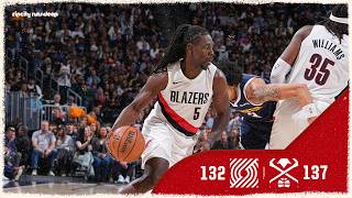 Portland Trail Blazers 132, Denver Nuggets 137 | Game Highlights | April 6, 2026