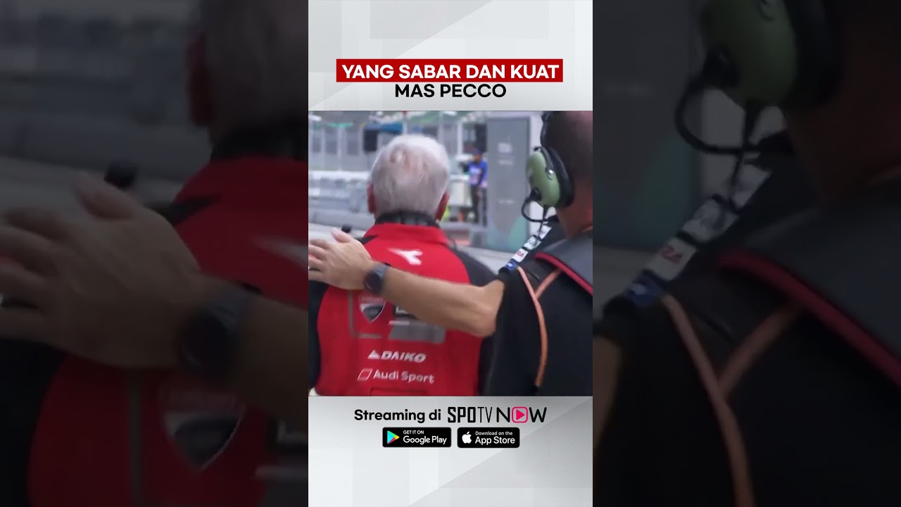 #MotoGP 🏍 - Sayang sekali Pecco 😭