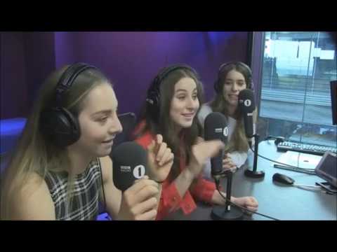 Haim Grimmy BBC Radio 1 2017