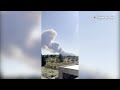 Smoke rises over the coast in southern France | REUTERS