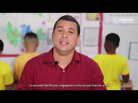 Reinauguração da Escola José Alvino Pereira na comunidade do São Nicolau!