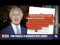 Britains King Charles diagnosed with cancer  - 02:09 min - News - Video