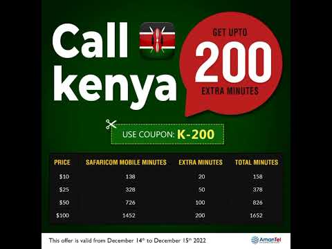 Make Unlimited Calls to Kenya | Best calling app to call Kenya