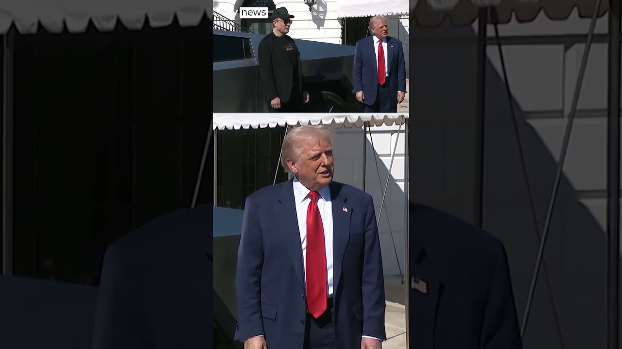 Trump buys Tesla to support Musk