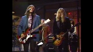 Drivin N Cryin - Fly Me Courageous 6/18/1991 Late Night with David Letterman (BETTER QUALITY)