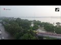 Yamuna Water Level Today | Drone Visuals: Water Level In Yamuna Rises,Parts Of Kashmere Gate Flooded  - 01:58 min - News - Video
