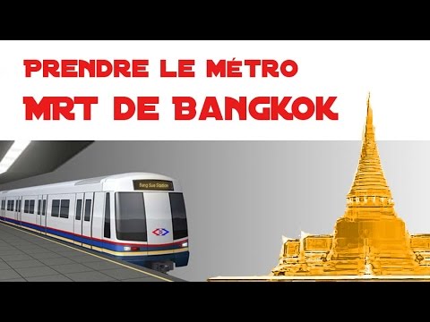 mrt, métro souterrain de bangkok