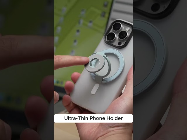 Product Link in Bio ( # 2423 ) ✅ Magsafe Metal Foldable Ultra-Thin Phone Holder