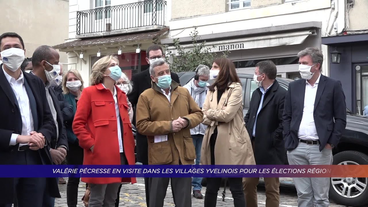 Yvelines | Valérie Pécresse en visite dans les villages yvelinois pour les élections régionales