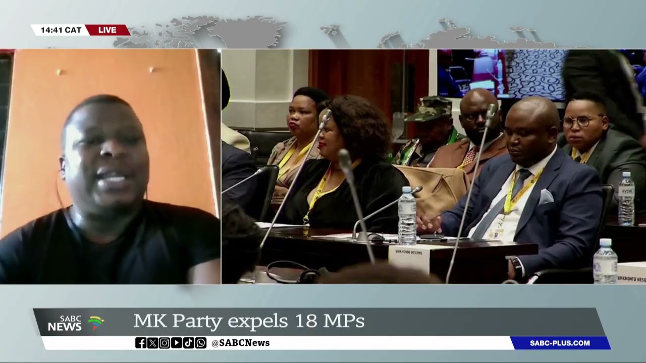 MK Party fires MP's | Political Analyst, Thobani Zikalala weighs in