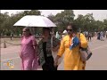 Summer Survival: Delhiites Beat the Heat with Umbrellas and Cold Drinks | News9
