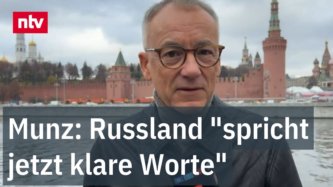 Munz: Russland "spricht jetzt klare Worte" - Neuer US-Kurs nach Trumps Umschwenken